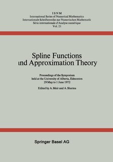 Front cover_Spline Functions and Approximation Theory