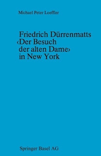 Front cover_Friedrich Dürrenmatts in New York