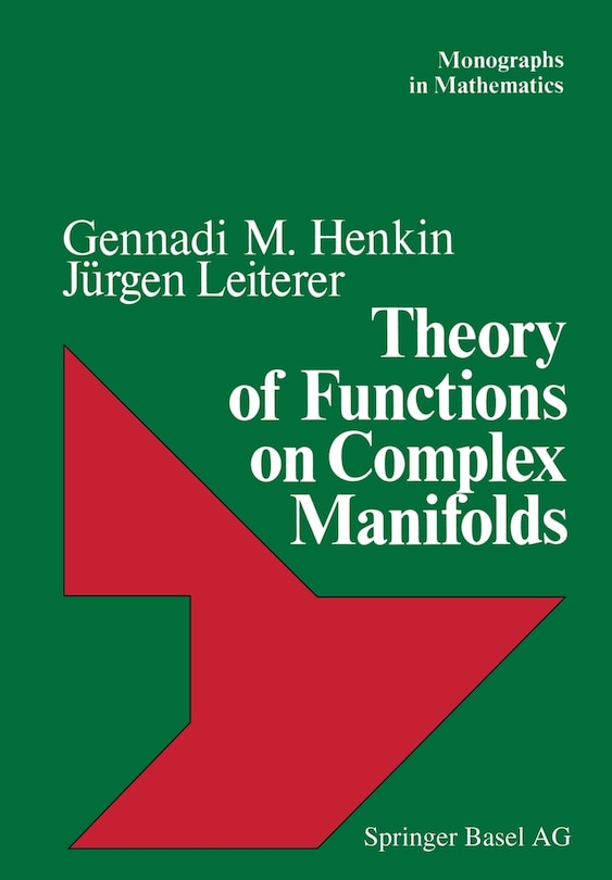 Couverture_Theory of Functions on Complex Manifolds