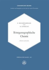 Front cover_Röntgenographische Chemie