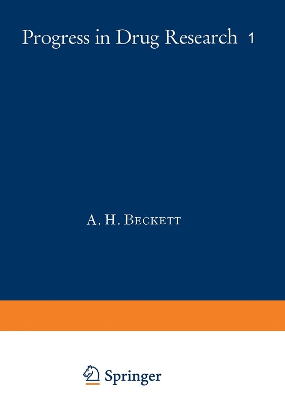 Front cover_Fortschritte Der Arzneimittelforschung / Progress In Drug Research / Progres Des Recherches Pharmaceutiques