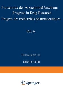 Front cover_Progress In Drug Research / Fortschritte Der Arzneimittelforschung / Progres Des Recherches Pharmaceutiques