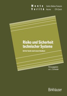Front cover_Risiko und Sicherheit technischer Systeme
