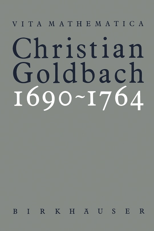 Couverture_Christian Goldbach 1690-1764