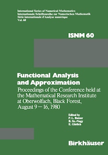 Front cover_Functional Analysis and Approximation