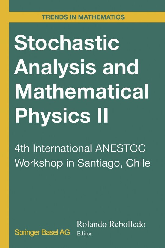 Couverture_Stochastic Analysis and Mathematical Physics II
