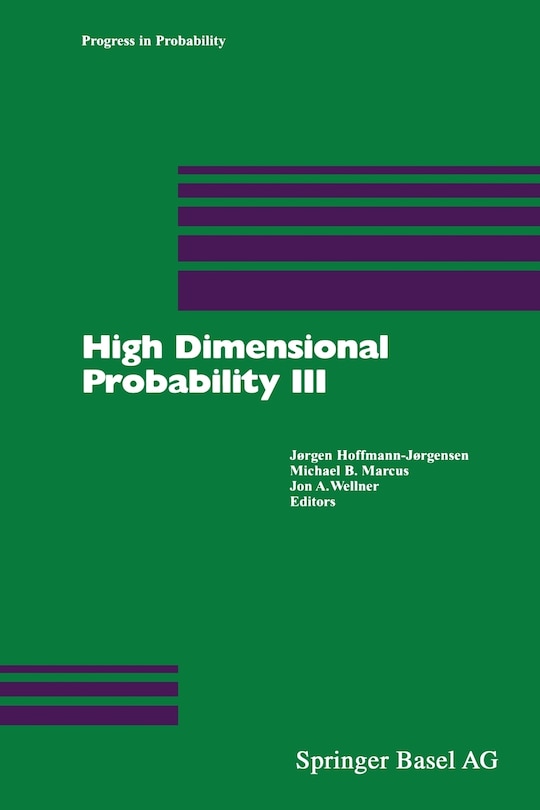Front cover_High Dimensional Probability III