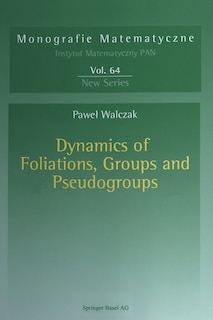 Couverture_Dynamics of Foliations, Groups and Pseudogroups