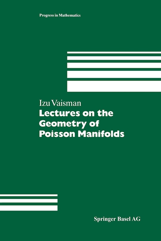 Couverture_Lectures on the Geometry of Poisson Manifolds