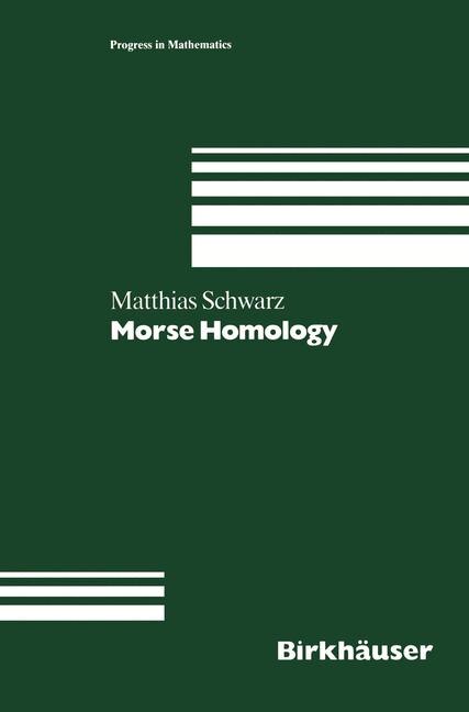 Front cover_Morse Homology