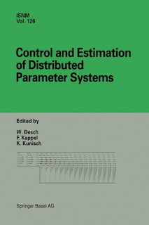 Couverture_Control and Estimation of Distributed Parameter Systems