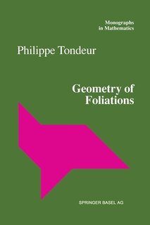 Front cover_Geometry of Foliations