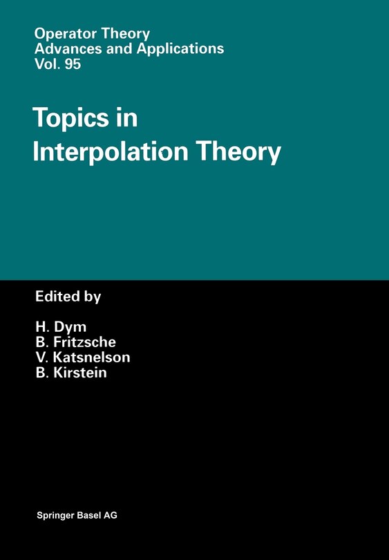 Couverture_Topics in Interpolation Theory