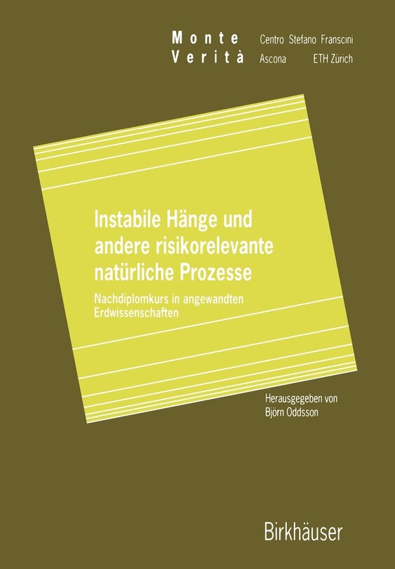 Couverture_Instabile Hänge und andere risikorelevante natürliche Prozesse