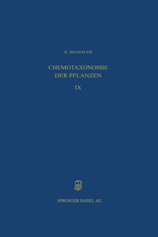 Couverture_Chemotaxonomie der Pflanzen