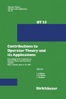 Front cover_Contributions to Operator Theory and Its Applications