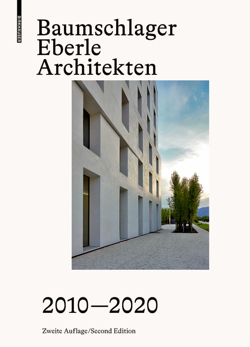 Front cover_Baumschlager Eberle Architekten 2010–2020