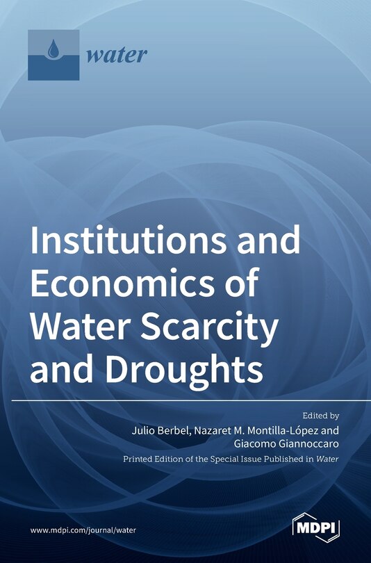 Front cover_Institutions and Economics of Water Scarcity and Droughts