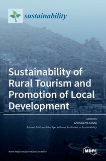 Front cover_Sustainability of Rural Tourism and Promotion of Local Development