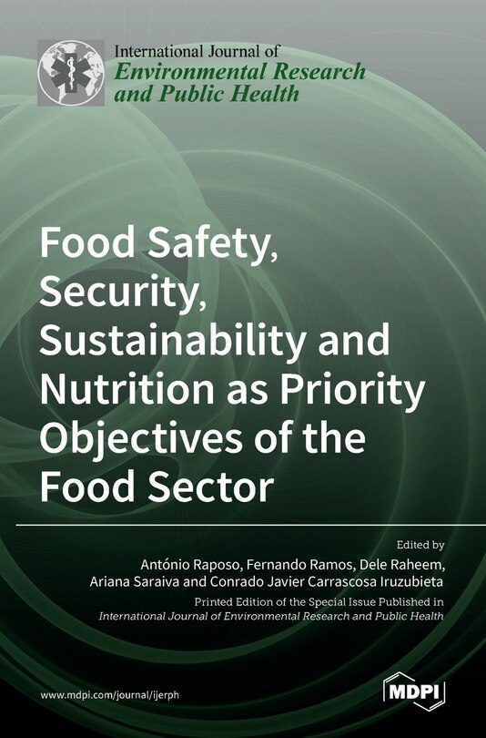 Front cover_Food Safety, Security, Sustainability and Nutrition as Priority Objectives of the Food Sector