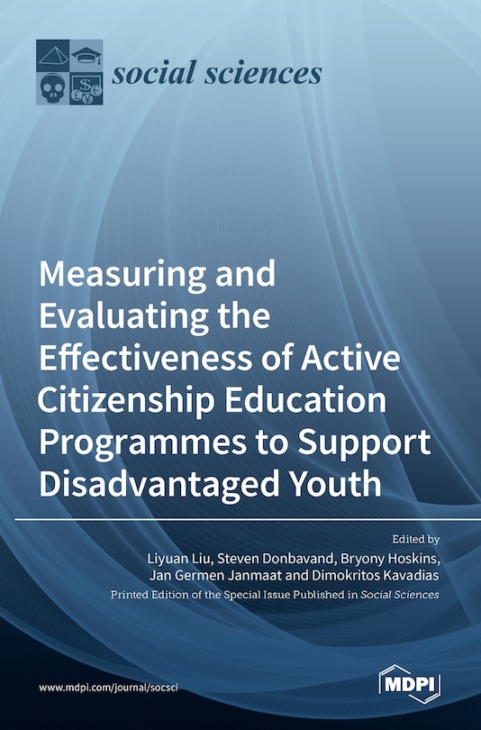 Front cover_Measuring and Evaluating the Effectiveness of Active Citizenship Education Programmes to Support Disadvantaged Youth