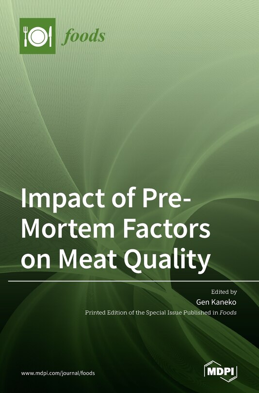 Front cover_Impact of Pre-Mortem Factors on Meat Quality