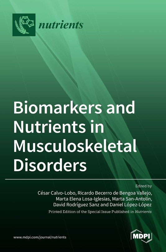 Front cover_Biomarkers and Nutrients in Musculoskeletal Disorders