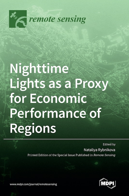Couverture_Nighttime Lights as a Proxy for Economic Performance of Regions
