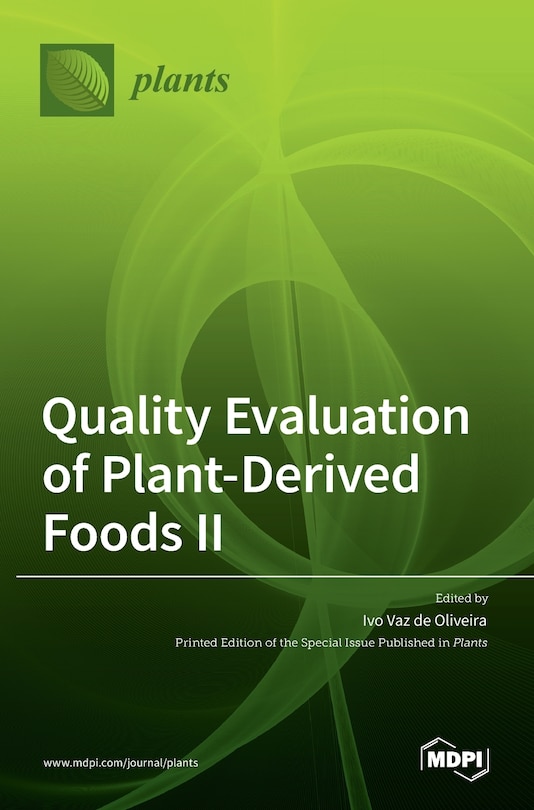 Front cover_Quality Evaluation of Plant-Derived Foods Ⅱ