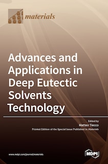 Couverture_Advances and Applications in Deep Eutectic Solvents Technology