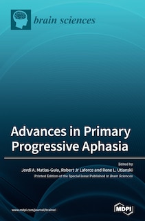 Couverture_Advances in Primary Progressive Aphasia