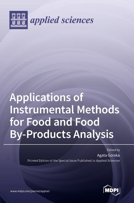 Couverture_Applications of Instrumental Methods for Food and Food By-Products Analysis