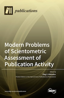 Couverture_Modern Problems of Scientometric Assessment of Publication Activity