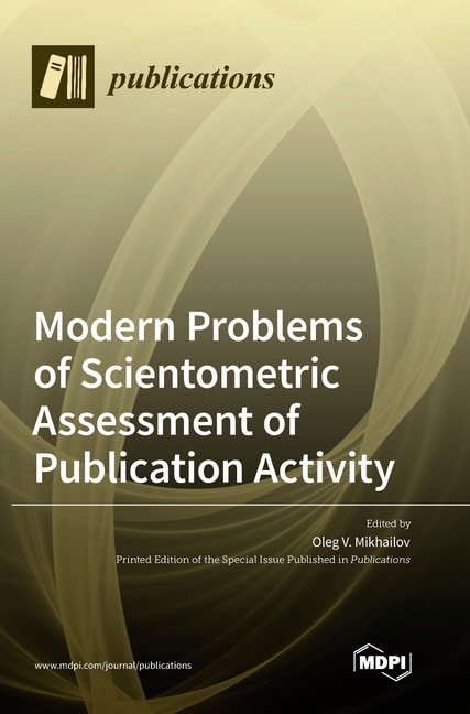 Couverture_Modern Problems of Scientometric Assessment of Publication Activity