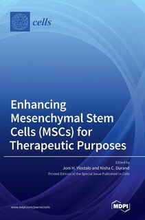 Front cover_Enhancing Mesenchymal Stem Cells (MSCs) for Therapeutic Purposes