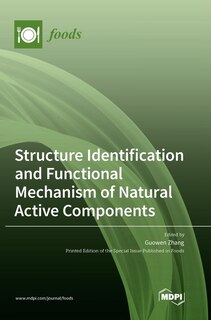Couverture_Structure Identification and Functional Mechanism of Natural Active Components