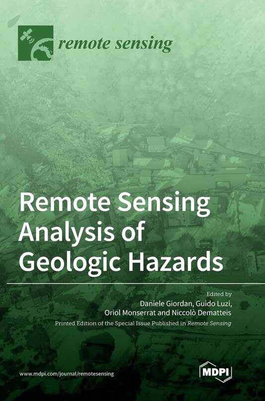 Couverture_Remote Sensing Analysis of Geologic Hazards