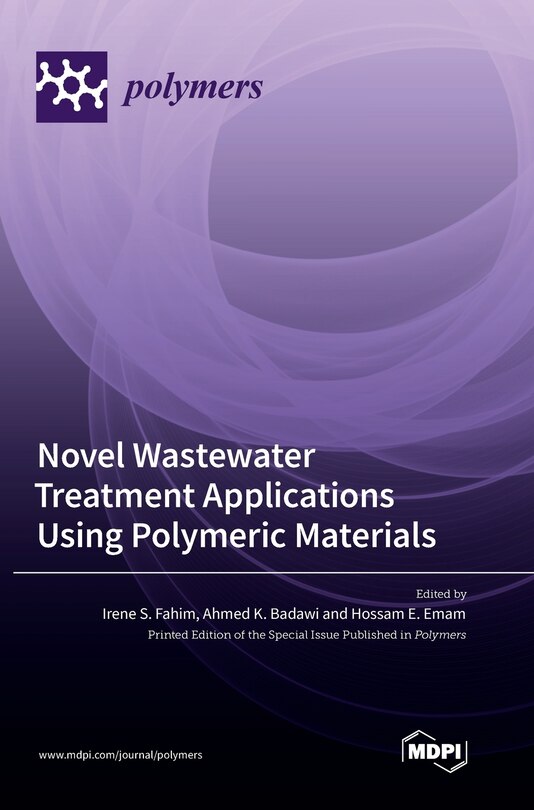Front cover_Novel Wastewater Treatment Applications Using Polymeric Materials