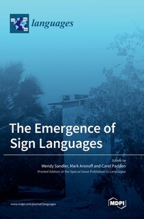 Front cover_The Emergence of Sign Languages