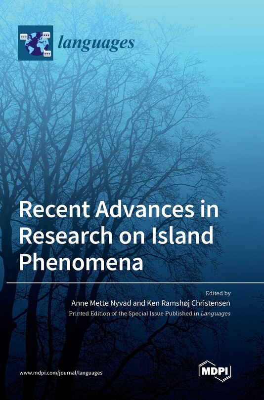 Couverture_Recent Advances in Research on Island Phenomena
