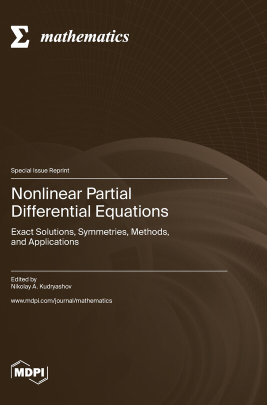 Front cover_Nonlinear Partial Differential Equations