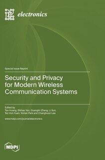 Couverture_Security and Privacy for Modern Wireless Communication Systems
