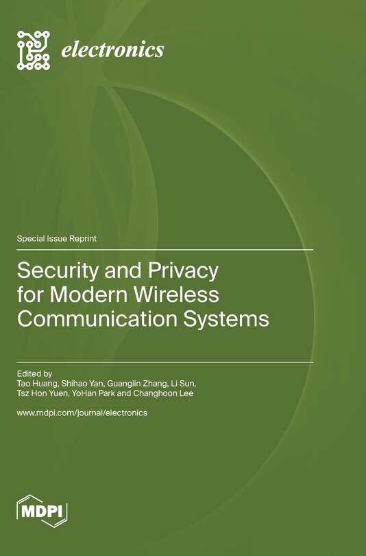 Couverture_Security and Privacy for Modern Wireless Communication Systems
