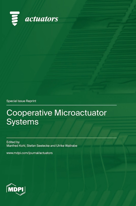 Front cover_Cooperative Microactuator Systems