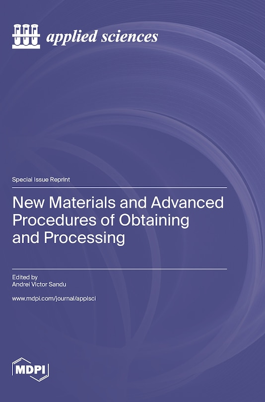 Front cover_New Materials and Advanced Procedures of Obtaining and Processing