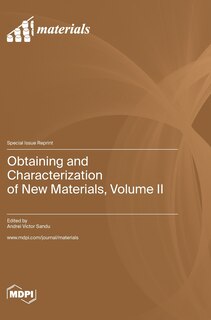 Couverture_Obtaining and Characterization of New Materials, Volume II