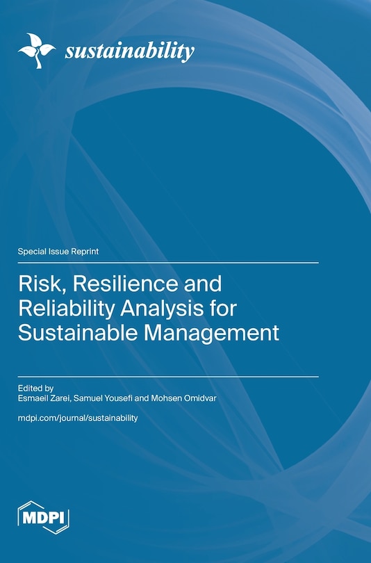 Couverture_Risk, Resilience and Reliability Analysis for Sustainable Management