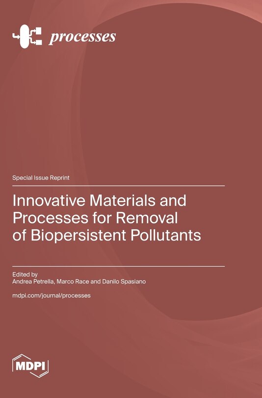 Couverture_Innovative Materials and Processes for Removal of Biopersistent Pollutants