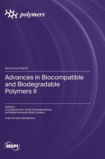 Couverture_Advances in Biocompatible and Biodegradable Polymers II