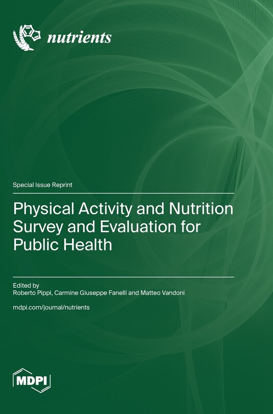 Couverture_Physical Activity and Nutrition Survey and Evaluation for Public Health